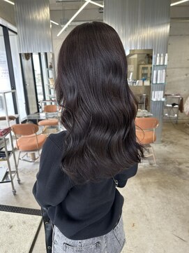 ユイマァル 岡山店(YUIMARL) ブリーチしないWカラー×ラベンダーグレージュ