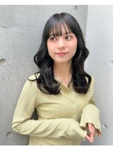 アーレント(AREND) オリーブカラー/レイヤーカット/ブリーチなしカラー