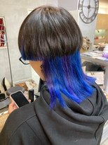 コニ(Coni)&nbsp;クラゲヘア×ブルー×パープル