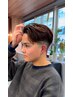 【ナチュラルヘアー】カット+カラー￥11000