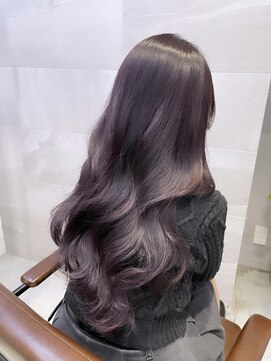 リシェル(RICHEL) ピンクラベンダー/透明感カラー/レイヤーカット/艶髪/ガーリー