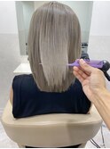 グレージュ+髪質改善トリートメント