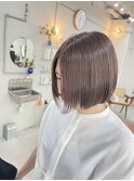 大人女子におすすめ/ミニボブ/束感カット/コンパクトボブ