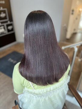 アオ(ao.) ブリーチなし上品ラベンダー！