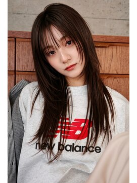 グリーン 町田(green) 【Long】ハッシュカット×ストレート