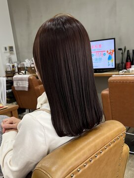 メアリー バイ メリー(marry by merry) 【立町メアリーバイメリー】☆ピンクブラウン×髪質改善カラー☆