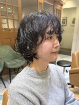 ロンド パルティール 大宮(Lond partir)&nbsp;グランマッシュ/細めハイライト/ショート/白髪ぼかし/前髪/大宮