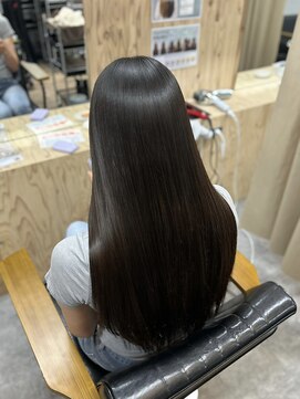 ヌープヘアーアイス(NUUP.hair ici) 美髪ストレート×髪質改善◎20代30代艶髪ロングアッシュ