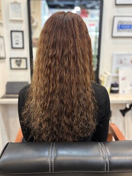 サロン ハナノ(Salon Hanano) レディースパーマロングスパイラルパーマ