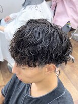 メルシー トータル ブランディング サロン(merci TOTAL BRANDING SALON) メンズ波巻パーマ ツーブロックマッシュスパイラルパーマ