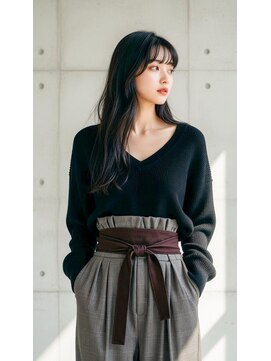 コートフィールエー(CO_T feel.a) 触れたくなる質感を。潤いたっぷりストレートで艶