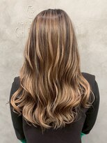シェリール(CHERiR)&nbsp;透明感◎大人上品ハイライト×艶髪ロング巻き髪◎春カラー