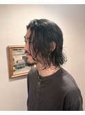 ルードボブxパーマ