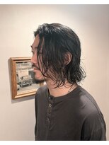 ランダー(LANDER) ルードボブxパーマ