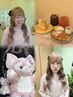 【CoL☆あみ限定】ブリーチなしダブルカラーで透明感カラー＋ロアオイル