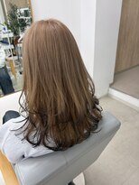 ミリ 奈良店(mm)&nbsp;ミルクティーベージュ/透明感カラー/韓国/髪質改善/奈良駅/奈良/
