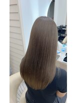 ラテトウキョウ(LATE tokyo)&nbsp;透明感UPのブリーチで作る中明度グレージュ
