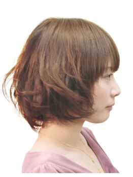 ヘアーデザイン ゴールド(Hair design GOLD)の写真/《当日1時間前まで予約OK♪》オーナースタイリストのドライカットで、ぴったりのヘアスタイルを実現☆