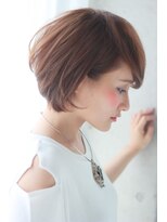 ドアベルヘアリビング(Door Bell hair Living)&nbsp;耳かけ前下がり大人ショートボブ