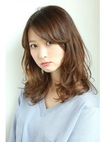 ヘアメイク イズム(HAIR MAKE ism) 【ism 千葉】アッシュブラウン×フェザーミディ