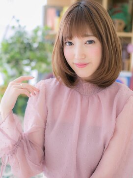 カバーヘア イヴ 戸頭店(COVER HAIR EVE) *EVE戸頭* 大人かわいい◎透明感小顔セミディa