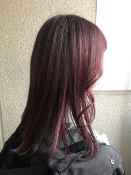 ラべリー 池袋(LOVELEY) 赤ワイン系　ヘアカラー　【池袋】