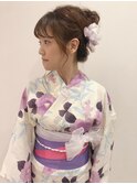 お団子アップ【Cime】