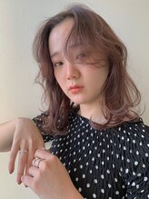 ジュノ イオン鹿児島店(Juno)&nbsp;フェザーミディ×シアーピンクベージュ