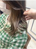 【 イヤリング×ベージュ 】