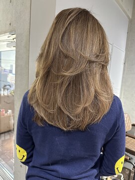 リバレッジ 白金(Leverage) ハイライトベージュレイヤー  30代40代50代【白金/目黒】濱口