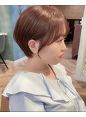 【銀座◇成田】丸みショートヘルシースタイルショコラアッシュ