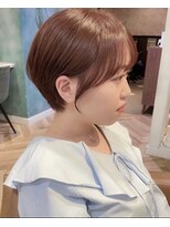 ロンド 銀座(Lond)&nbsp;【銀座◇成田】丸みショートヘルシースタイルショコラアッシュ