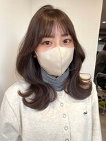 ムク 横浜店(muku)&nbsp;ミルクティーベージュダブルカラーケアブリーチインナーカラー