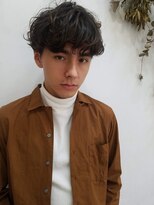 ガーランド (Garland)&nbsp;小顔カット/前髪カット/ミディアムヘア/ブリーチなし