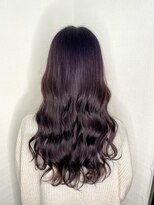 ユートピア(U topia) #ブリーチ1回で作る #ラベンダーベージュ #透明感カラー