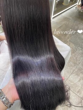 ベル バイ マグ 諏訪店(belle by Mag) 20代30代40代ラベンダーグレージュブリーチ1回オルチャンヘア