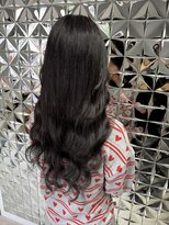 ラブスタシー 京都河原町店(lovestasy)&nbsp;シールエクステ/黒髪ロング/黒染め