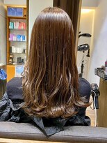 ヘアリゾート粋 新宿三丁目本店 『関口』ゆるウェーブ/大人可愛い/ラテブラウン