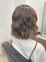 ユノ(juno) 【中目黒】ウェーブパーマ☆顔まわりレイヤーボブ