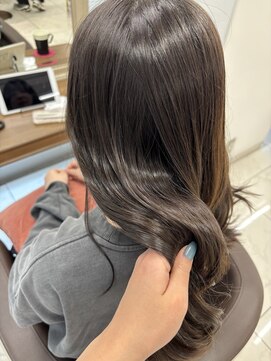 アッシュ 下北沢店(Ash) 地毛トーンのアッシュグレージュ