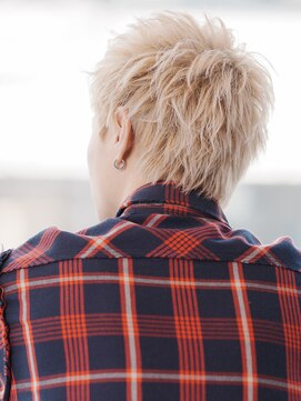 ヴィアラ 自由が丘(VIALA) 【VIALA 自由が丘】アップバング×スパイキーショート