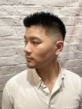 グレイスフル バーバープラチナム 六本木店(Graceful Barber platinum) スキンフェード×束感ソフトモヒカンショート