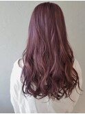 ロング ピンク ラベンダー