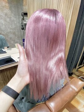 ゴリラビスケッツ(GORILLA BISCUITS) ピンク/ケアブリーチ/ダブルカラー