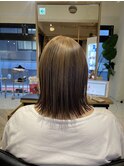 切りっぱなしボブ