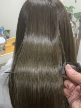 ボンヌ ヴォロンテ(BONNE VOLONTE)の写真/髪に贅沢なご褒美を。髪質に合わせて選ぶ厳選トリートメントで髪質改善♪艶を育みます。