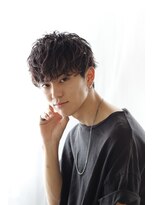 アルベロ(albero)&nbsp;【bouquet】くせ毛風パーマ×ソフトツーブロックマッシュ