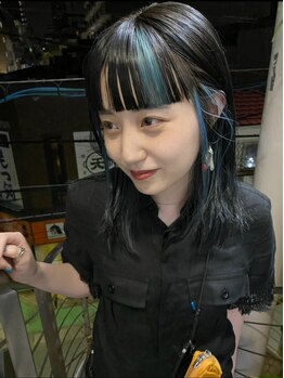 ペッシェ(pesce)の写真/《ブリーチなしカラー6800円~》ブリーチなしダブルカラーやパーマで人気のpesceがリニューアルオープン◎