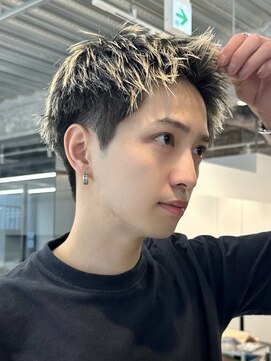 アビーファイブ(ABBEY 5) アクティブショートメンズヘアスパイキーショートメンズmen's