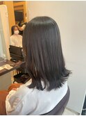 髪質改善/顔周りレイヤーカット/グレージュ[千葉/千葉駅]